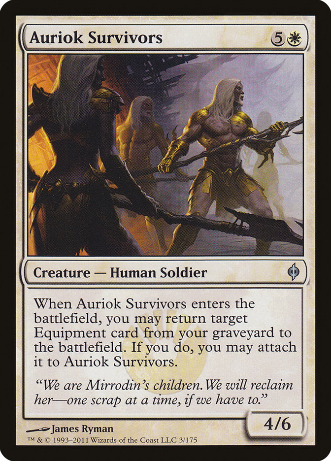 Auriok Survivors [New Phyrexia] | I Want That Stuff Brandon