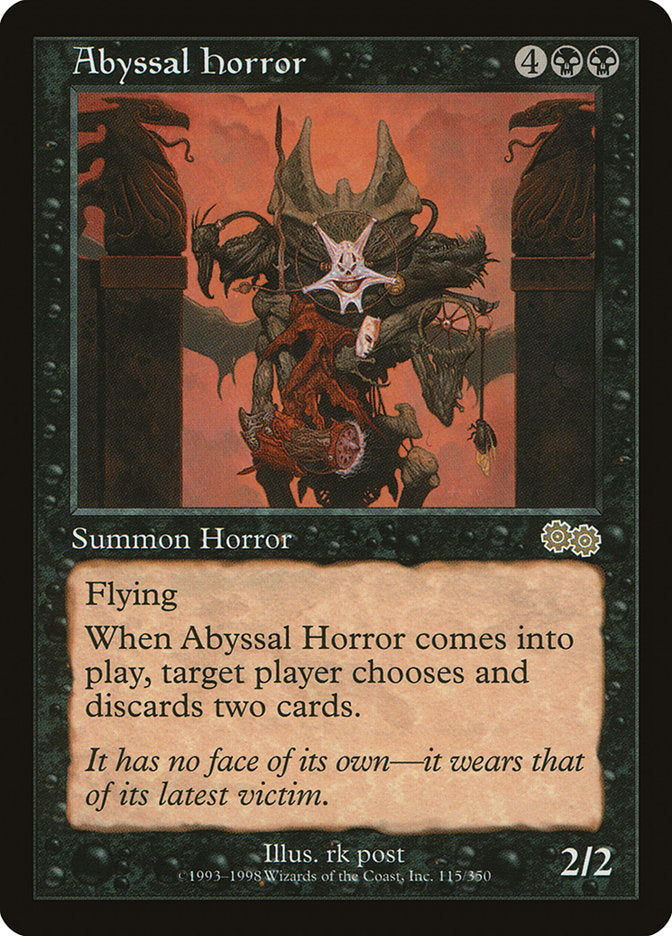 Abyssal Horror [Urza's Saga] | I Want That Stuff Brandon