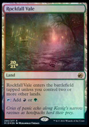 Rockfall Vale [Innistrad: Midnight Hunt Prerelease Promos] | I Want That Stuff Brandon