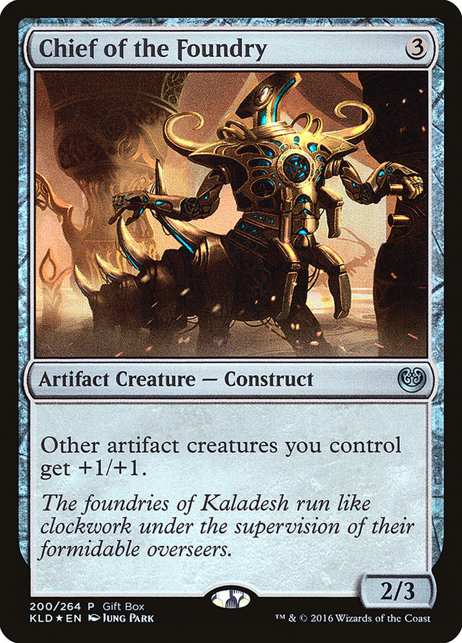 Chief of the Foundry (Gift Pack) [Kaladesh Promos] | I Want That Stuff Brandon
