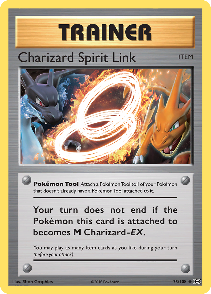 Charizard Spirit Link (75/108) [XY: Evolutions] | I Want That Stuff Brandon