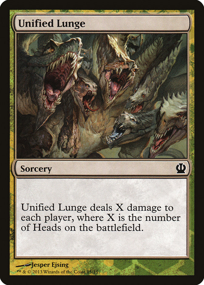 Unified Lunge [Theros Face the Hydra] | I Want That Stuff Brandon