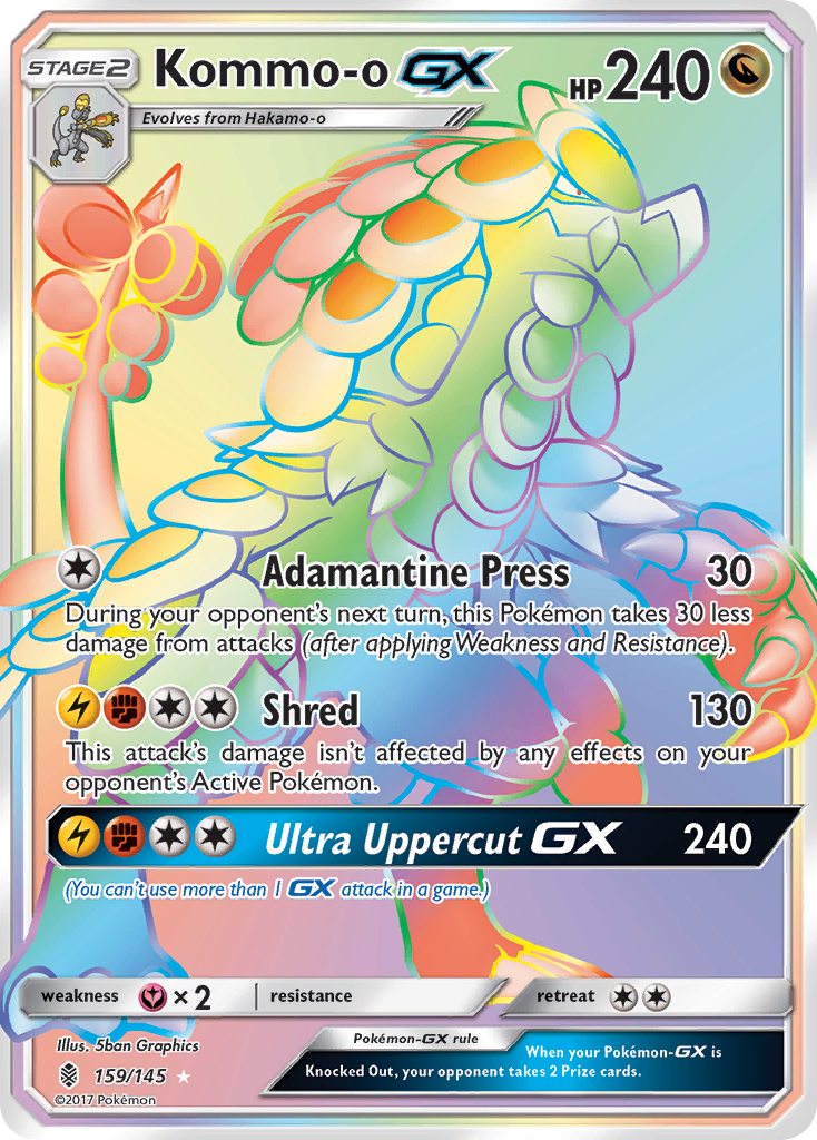 Kommo-o GX (159/145) [Sun & Moon: Guardians Rising] | I Want That Stuff Brandon