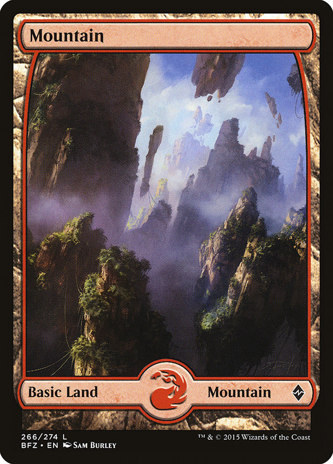 Mountain (266) [Battle for Zendikar] | I Want That Stuff Brandon