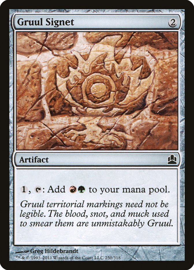 Gruul Signet [Commander 2011] | I Want That Stuff Brandon