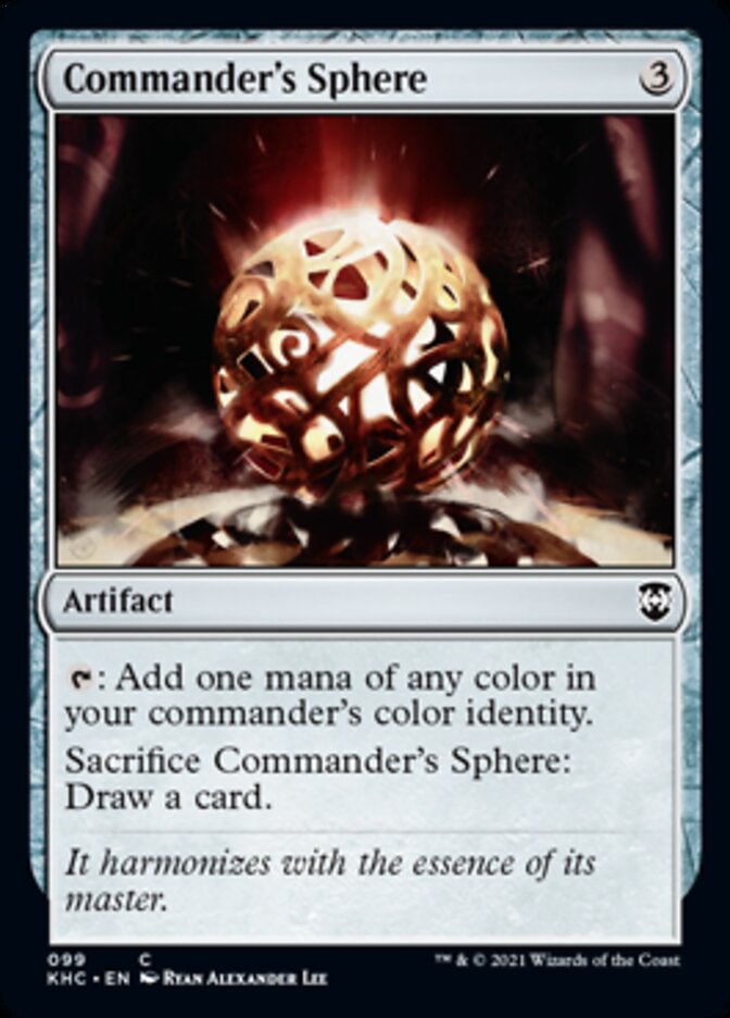 Commander's Sphere [Kaldheim Commander] | I Want That Stuff Brandon