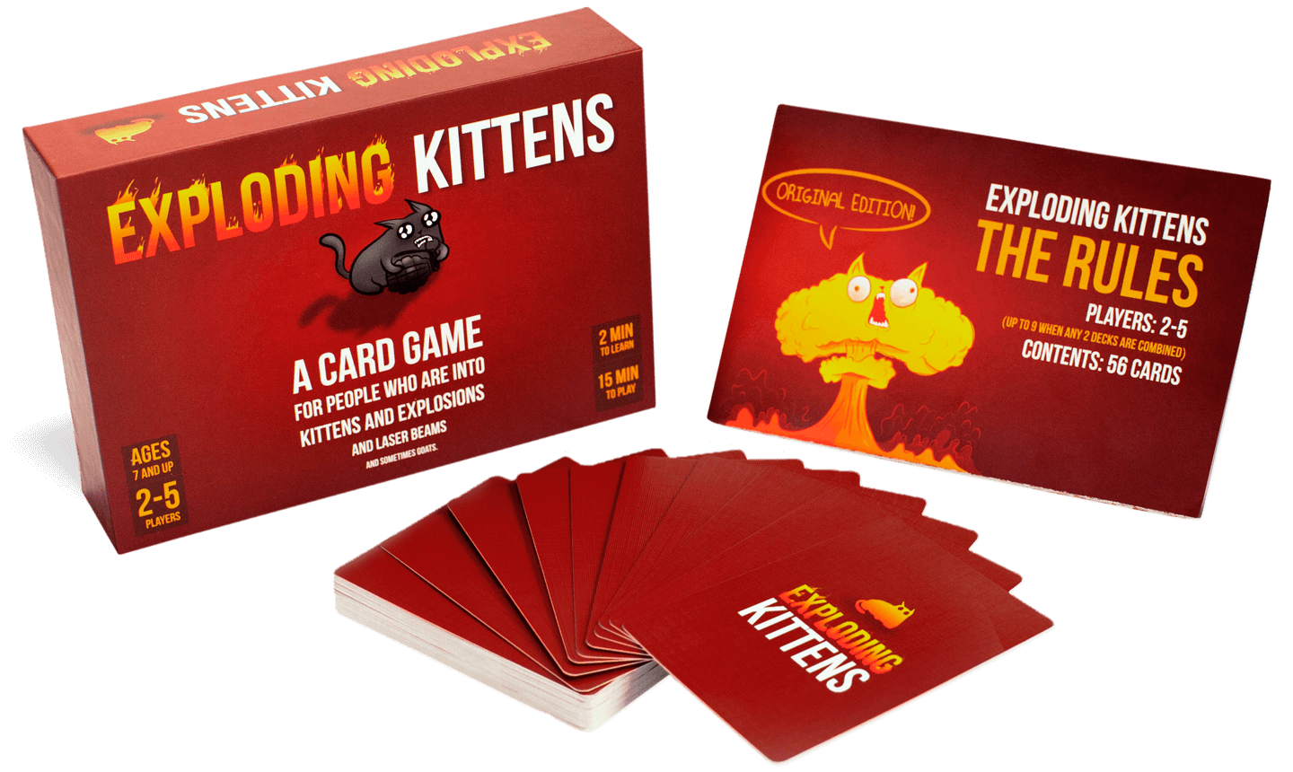 Exploding Kittens - Original Edition | I Want That Stuff Brandon
