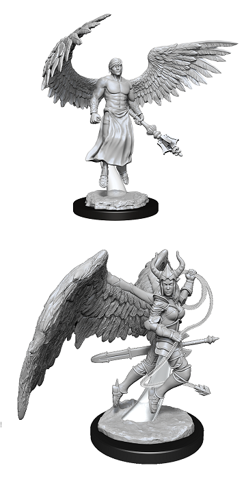 D&D Nolzur's Marvelous Primed Deva & Erinyes Miniatures | I Want That Stuff Brandon