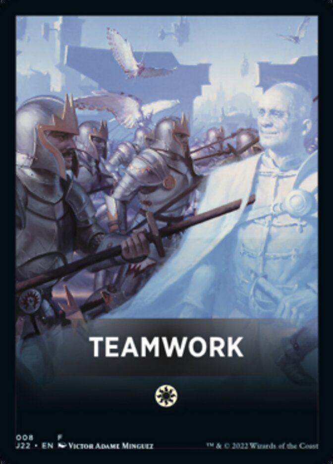 Teamwork Theme Card [Jumpstart 2022 Front Cards] | I Want That Stuff Brandon