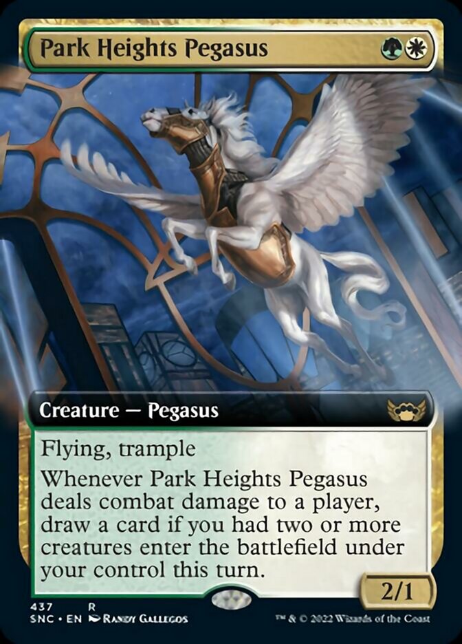 Park Heights Pegasus (Extended Art) [Streets of New Capenna] | I Want That Stuff Brandon