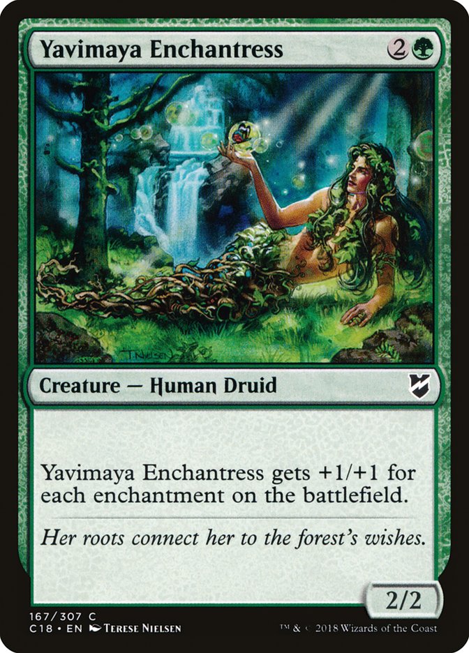 Yavimaya Enchantress [Commander 2018] | I Want That Stuff Brandon