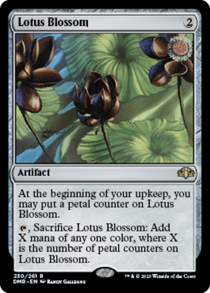 Lotus Blossom [Dominaria Remastered] | I Want That Stuff Brandon