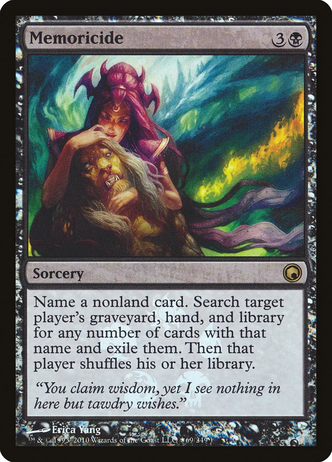 Memoricide (Buy-A-Box) [Scars of Mirrodin Promos] | I Want That Stuff Brandon