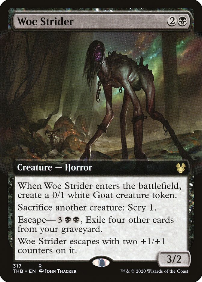 Woe Strider (Extended Art) [Theros Beyond Death] | I Want That Stuff Brandon