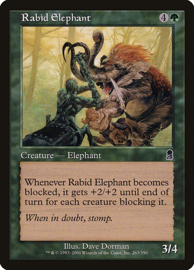 Rabid Elephant [Odyssey] | I Want That Stuff Brandon