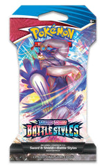 Sword & Shield: Battle Styles - Sleeved Booster Pack (Single Strike Urshifu V) | I Want That Stuff Brandon