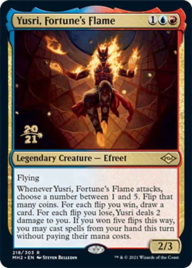 Yusri, Fortune's Flame [Modern Horizons 2 Prerelease Promos] | I Want That Stuff Brandon