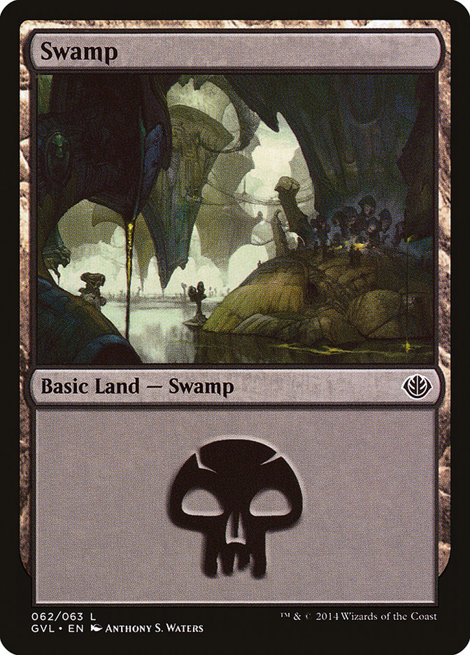 Swamp (62) (Garruk vs. Liliana) [Duel Decks Anthology] | I Want That Stuff Brandon