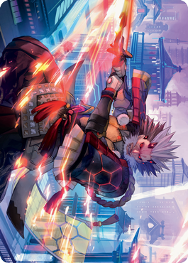 Isshin, Two Heavens as One 2 Art Card [Kamigawa: Neon Dynasty Art Series] | I Want That Stuff Brandon