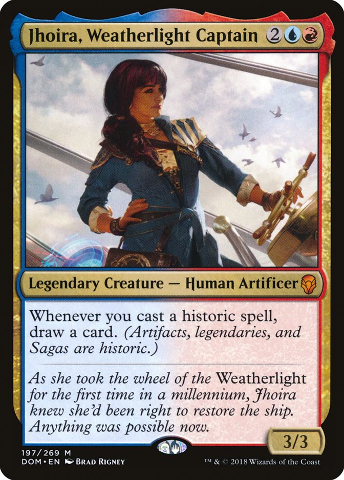 Jhoira, Weatherlight Captain [Dominaria] | I Want That Stuff Brandon