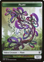 Drake // Plant Double-Sided Token [Zendikar Rising Tokens] | I Want That Stuff Brandon