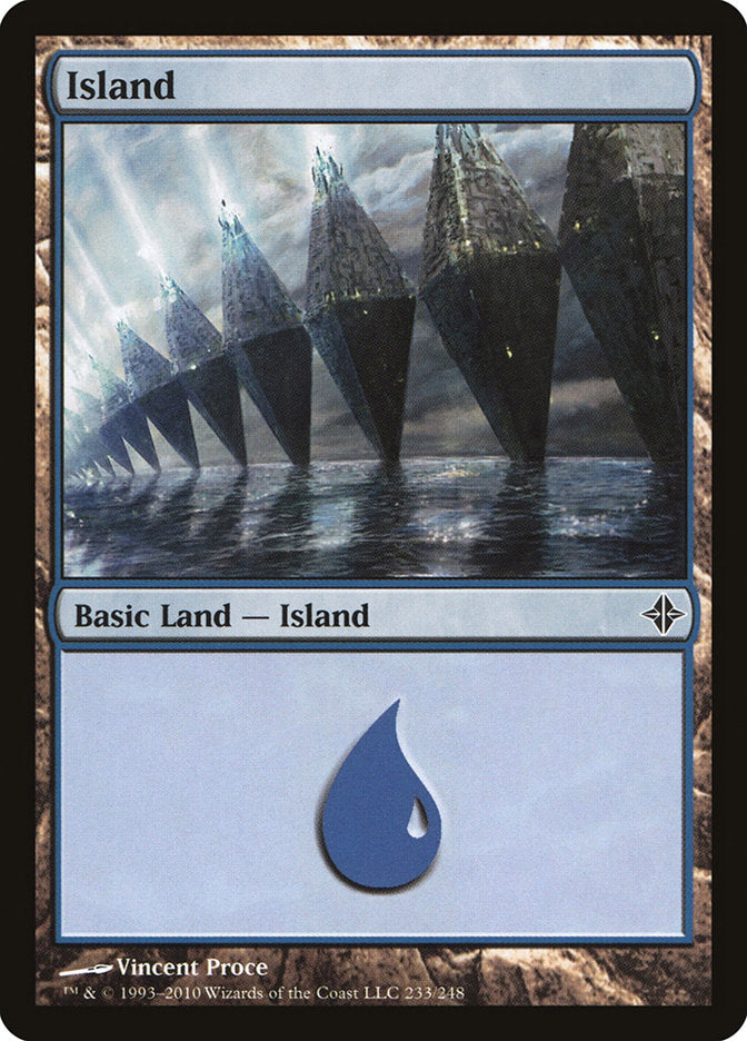 Island (233) [Rise of the Eldrazi] | I Want That Stuff Brandon