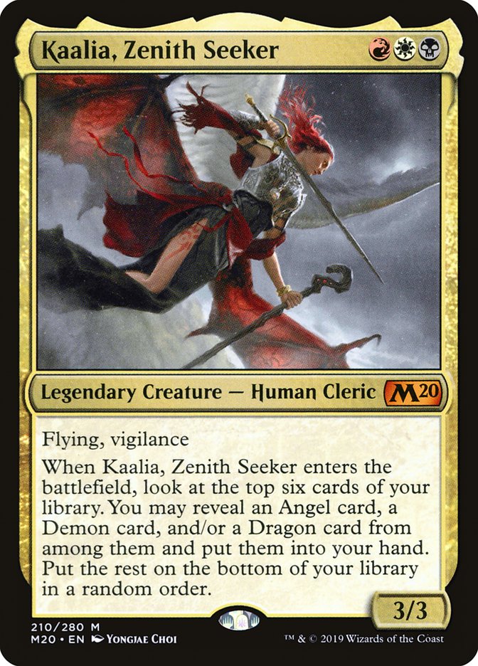 Kaalia, Zenith Seeker [Core Set 2020] | I Want That Stuff Brandon
