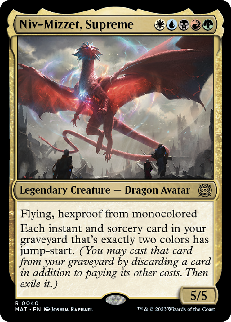 Niv-Mizzet, Supreme [March of the Machine: The Aftermath] | I Want That Stuff Brandon