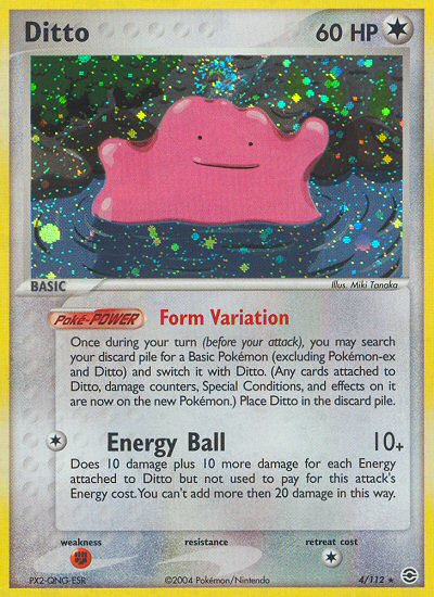 Ditto (4/112) [EX: FireRed & LeafGreen] | I Want That Stuff Brandon