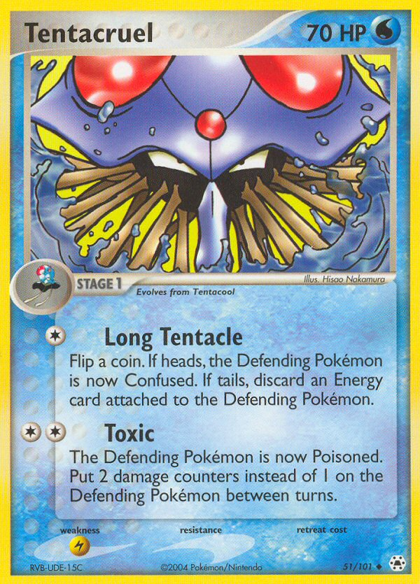 Tentacruel (51/101) [EX: Hidden Legends] | I Want That Stuff Brandon