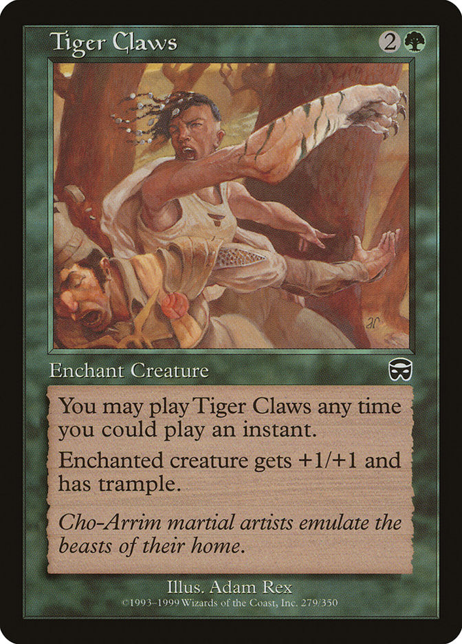 Tiger Claws [Mercadian Masques] | I Want That Stuff Brandon