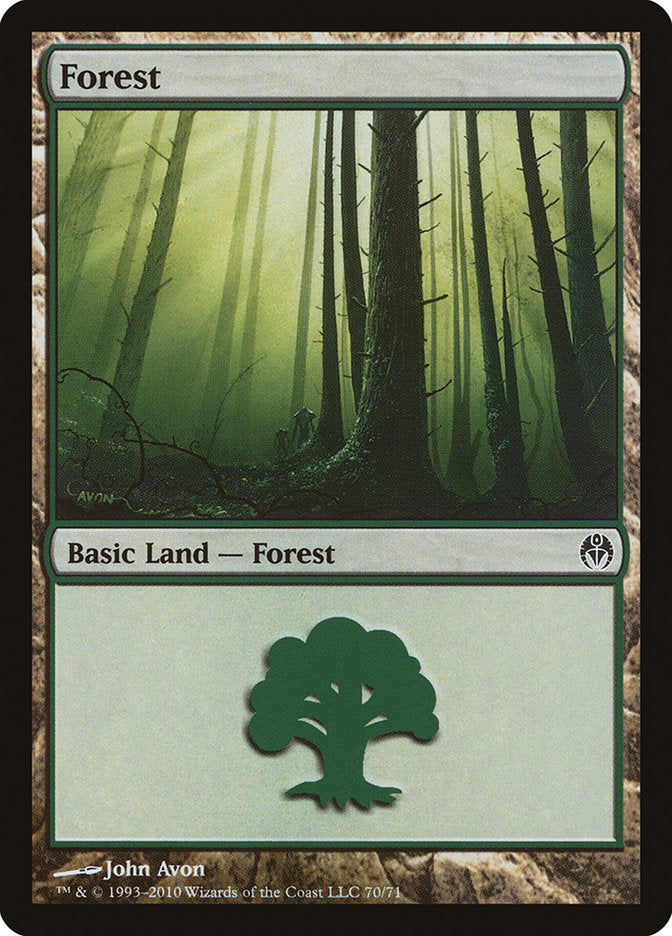 Forest (70) [Duel Decks: Phyrexia vs. the Coalition] | I Want That Stuff Brandon