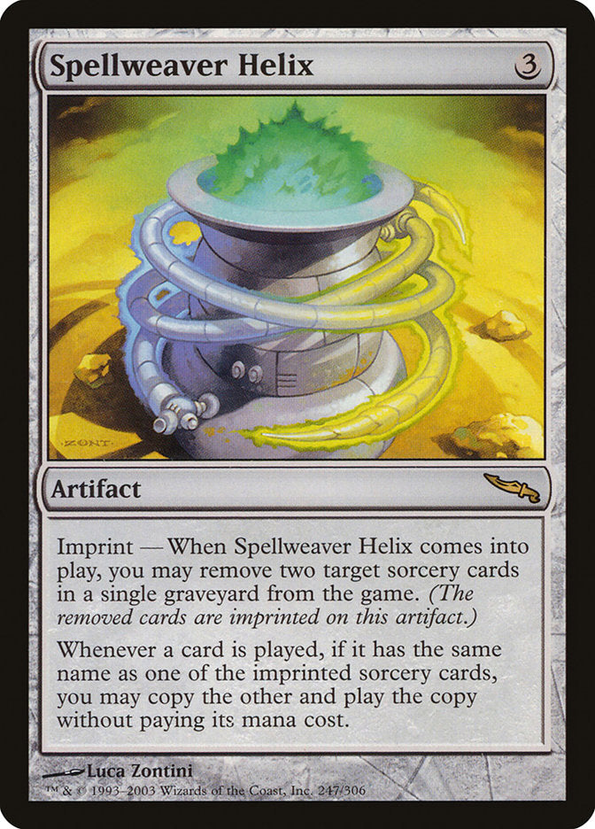 Spellweaver Helix [Mirrodin] | I Want That Stuff Brandon