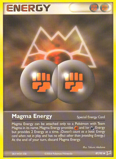 Magma Energy (87/95) [EX: Team Magma vs Team Aqua] | I Want That Stuff Brandon