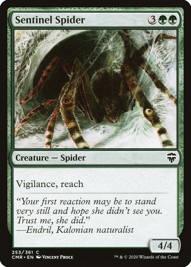 Sentinel Spider [Commander Legends] | I Want That Stuff Brandon