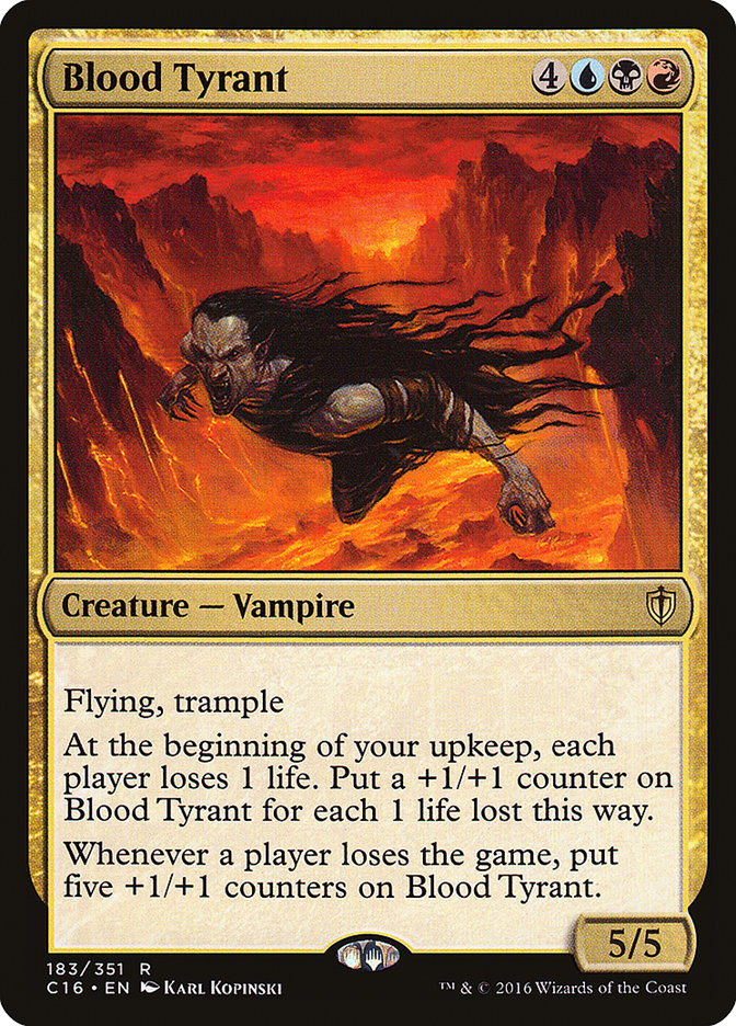 Blood Tyrant [Commander 2016] | I Want That Stuff Brandon