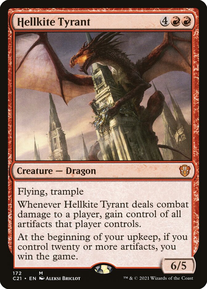 Hellkite Tyrant [Commander 2021] | I Want That Stuff Brandon