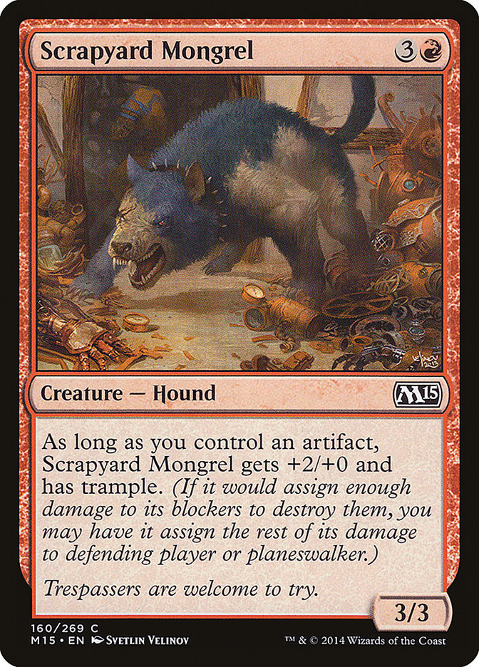 Scrapyard Mongrel [Magic 2015] | I Want That Stuff Brandon