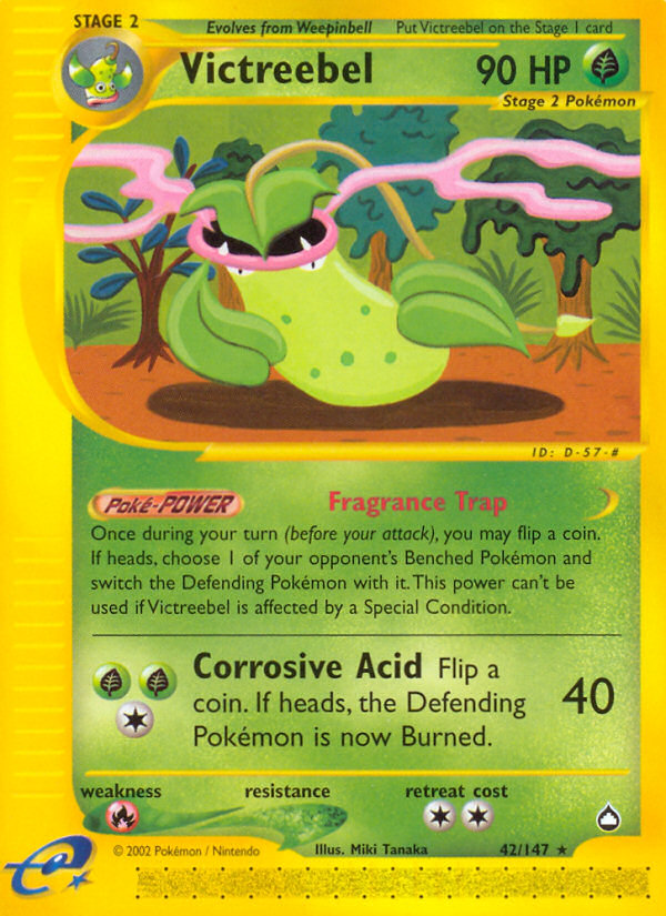 Victreebel (42/147) [Aquapolis] | I Want That Stuff Brandon