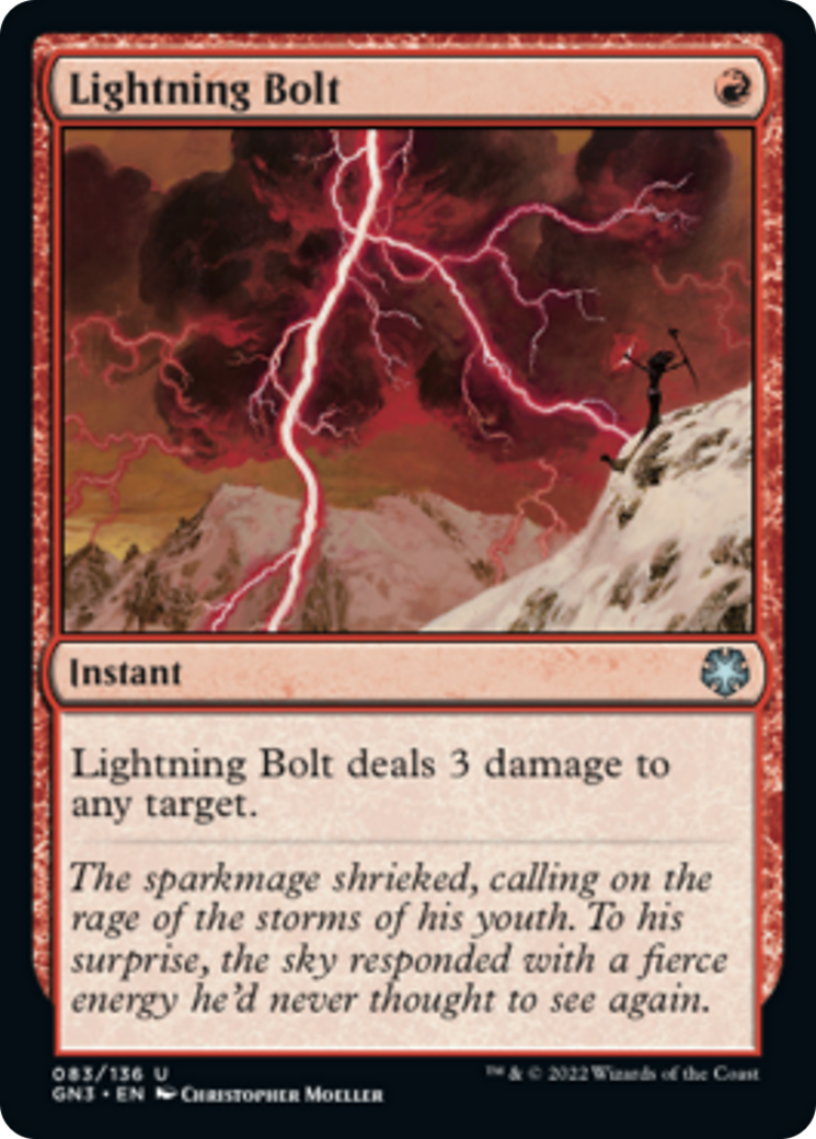 Lightning Bolt [Game Night: Free-for-All] | I Want That Stuff Brandon