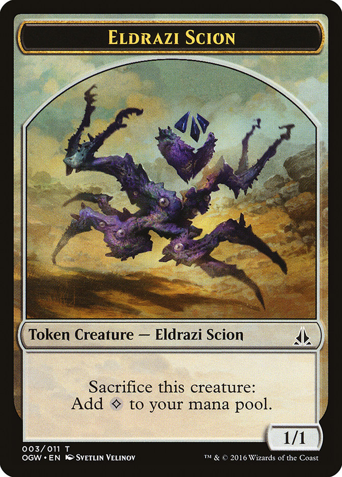 Eldrazi Scion Token (003/011) [Oath of the Gatewatch Tokens] | I Want That Stuff Brandon