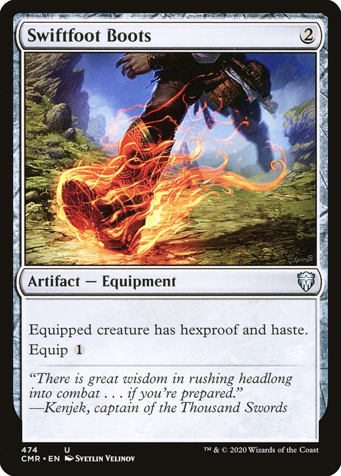 Swiftfoot Boots [Commander Legends] | I Want That Stuff Brandon