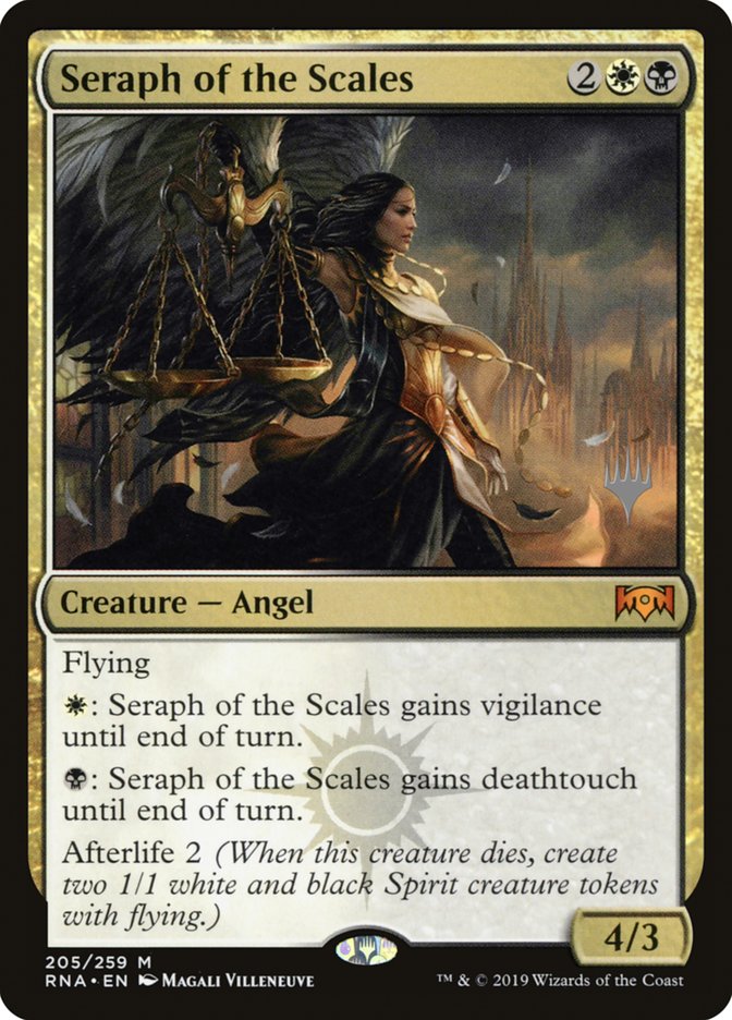 Seraph of the Scales (Promo Pack) [Ravnica Allegiance Promos] | I Want That Stuff Brandon