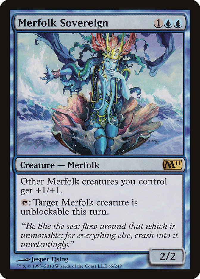 Merfolk Sovereign [Magic 2011] | I Want That Stuff Brandon