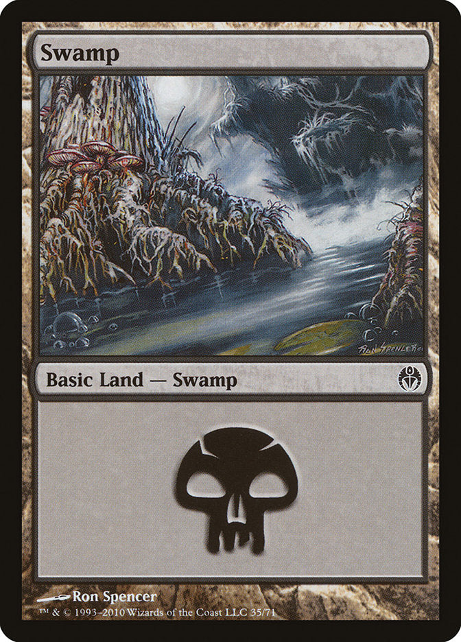 Swamp (35) [Duel Decks: Phyrexia vs. the Coalition] | I Want That Stuff Brandon