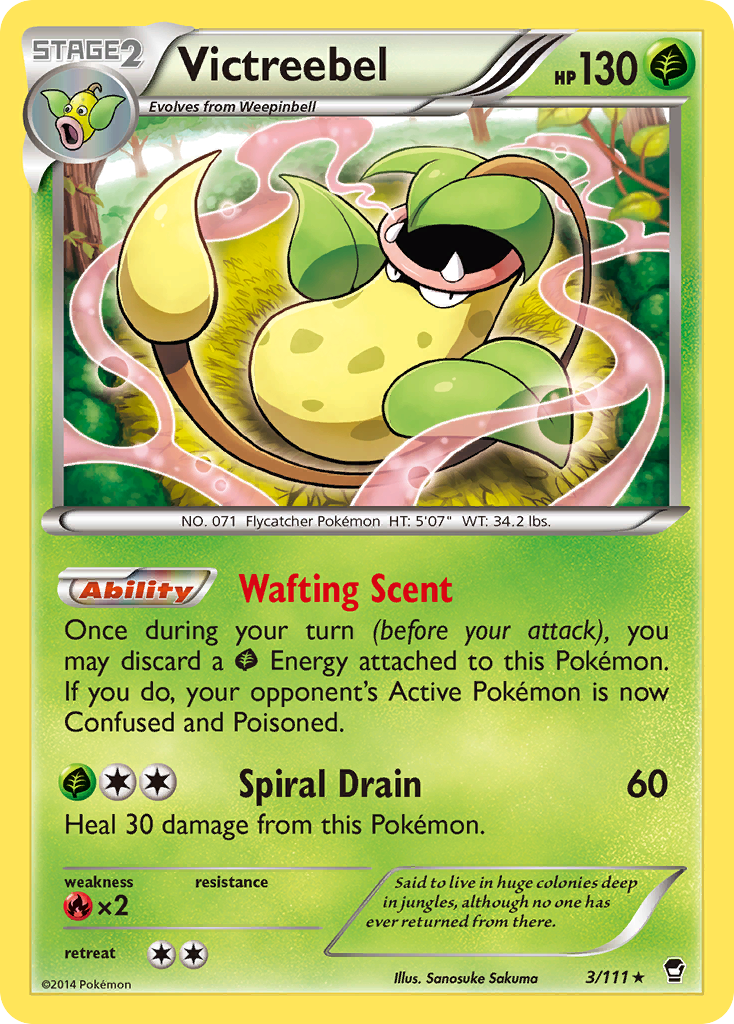 Victreebel (3/111) [XY: Furious Fists] | I Want That Stuff Brandon