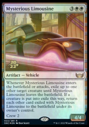 Mysterious Limousine [Streets of New Capenna Prerelease Promos] | I Want That Stuff Brandon