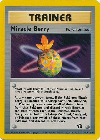 Miracle Berry (94/111) [Neo Genesis Unlimited] | I Want That Stuff Brandon