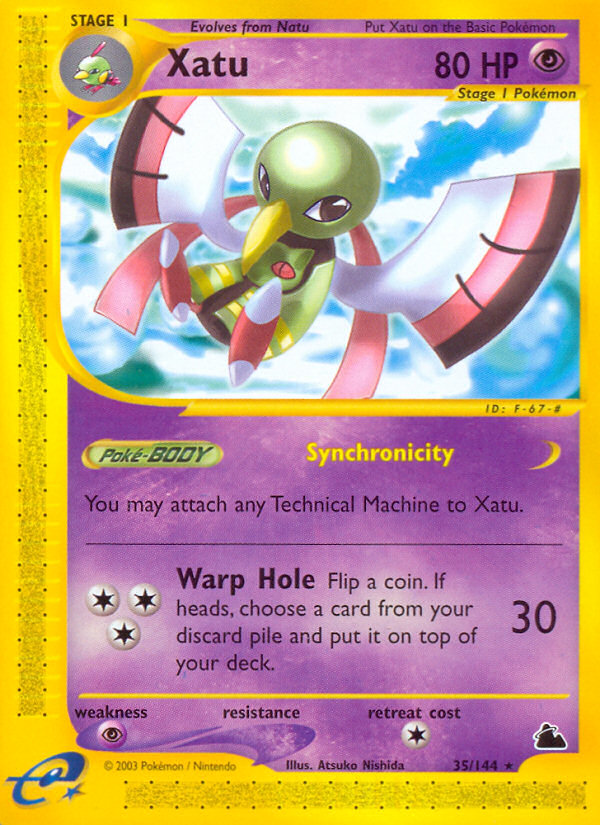 Xatu (35/144) [Skyridge] | I Want That Stuff Brandon