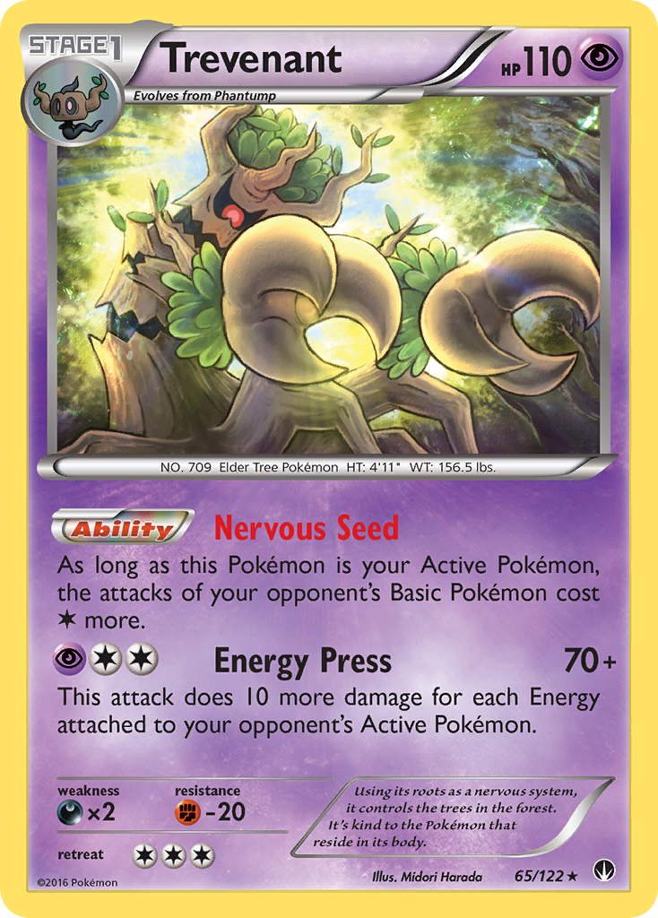 Trevenant (65/122) [XY: BREAKpoint] | I Want That Stuff Brandon